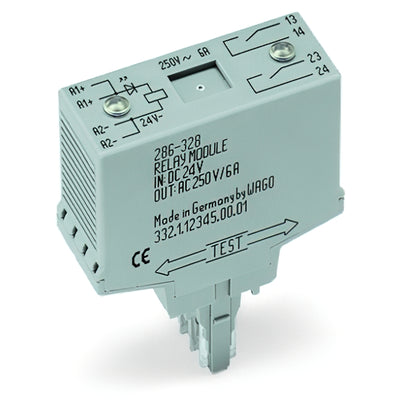 286-328 by WAGO Corporation - RELAY GEN PURPOSE 6A 24V