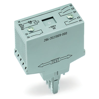 286-352/004-000 by WAGO Corporation - RELAY GEN PURPOSE 4PDT 5A 24V