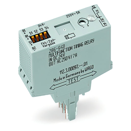 286-640/004-000 by WAGO Corporation - RELAY TIME DELAY 800SEC 5A 250V