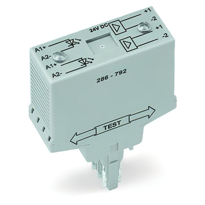 286-792 by WAGO Corporation - SOLIDSTATE RELAY SPST-NO 250MA 20-30V