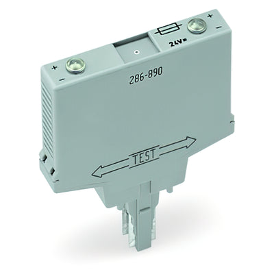 286-891 by WAGO Corporation - CM-F 5X20 230VAC/DC, GRAY