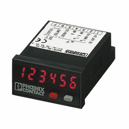 2864024 by Phoenix Contact - TACHOMETER LED 6 CHAR 10-30V