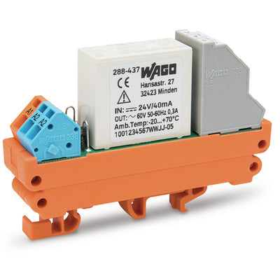 288-437 by WAGO Corporation - RELAY GEN PURPOSE DPDT 5A 24V
