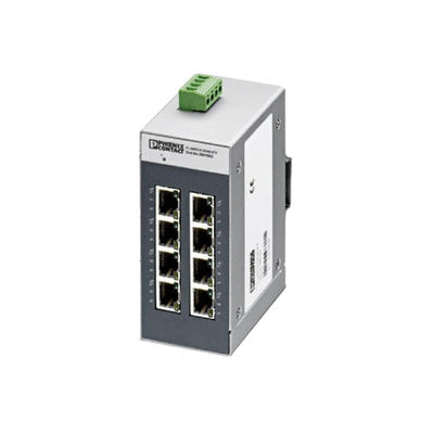 2891002 by Phoenix Contact - NETWORK SWITCH-UNMANAGED 8 PORT
