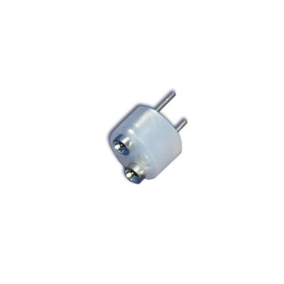 2914 by JKL Components Corp. - LAMP SOCKET BI-PIN 5MM NYLON WHT