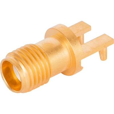 2921-00037 by Amphenol SV Microwave - SMA FEMALE PCB EDGE LOCK CONN