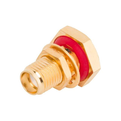 2921-40054 by Amphenol SV Microwave - SMA FEMALE NON-MAGNETIC BULKHEAD