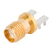 2921-61493-TD by Amphenol SV Microwave - CONNECTOR SMA JACK R/A 50OHM EDGE MNT