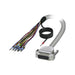 2926085 by Phoenix Contact - CABLE ASSY DB15 SHLD GRAY 500MM