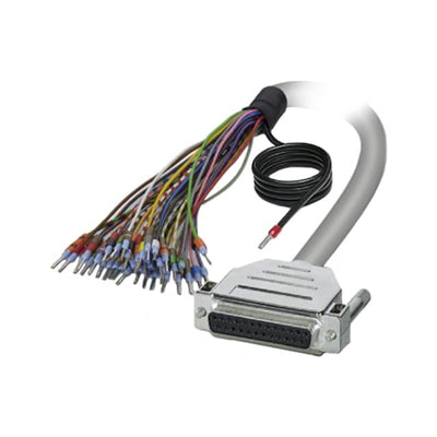 2926182 by Phoenix Contact - CABLE ASSY DB25 SHIELDED GRAY 2M