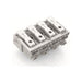 294-4004 by WAGO Corporation - LIGHTING CONNECTOR; PUSH-BUTTON,
