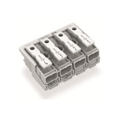 294-4044 by WAGO Corporation - LIGHTING CONNECTOR; PUSH-BUTTON,