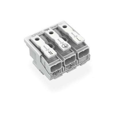 294-8013 by WAGO Corporation - LIGHTING CONNECTOR; PUSH-BUTTON,