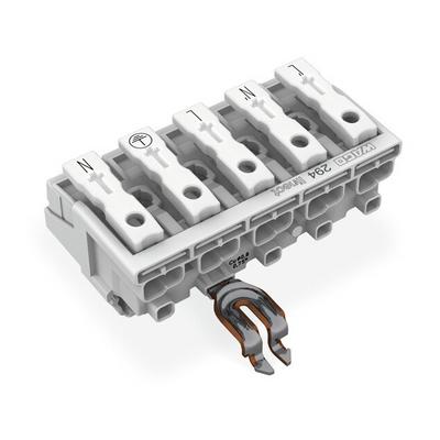 294-8315 by WAGO Corporation - LIGHTING CONNECTOR; PUSH-BUTTON,