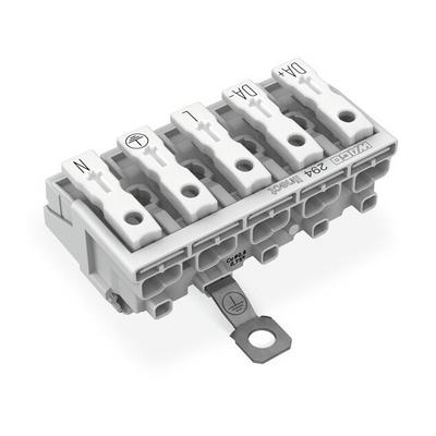 294-8435 by WAGO Corporation - LIGHTING CONNECTOR; PUSH-BUTTON,