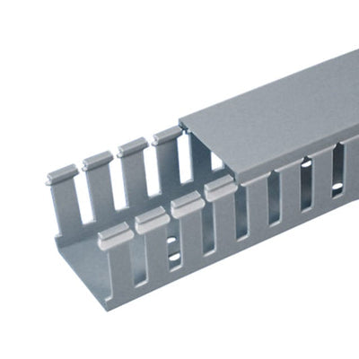 G3X2LG6 by Panduit Corp - WIRE DUCT SLOTTED SCREW 6' GRAY