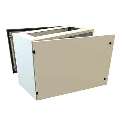 2CLB266018 by Hammond Manufacturing - CONSOLE BASE 26X60X18 LIGHT GRAY