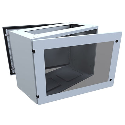 2CLBW24 by Hammond Manufacturing - BASE WINDOW DOOR 24 LIGHT GRAY