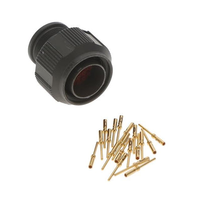 2M801-007-16NF9-19PA by Amphenol Aerospace Operations - 2M801 19C 19#23 PIN PLUG OM