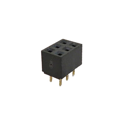 2RS2-06-G by Adam Tech - RECEPTACLE STRIP 6P 2.0MM PITCH