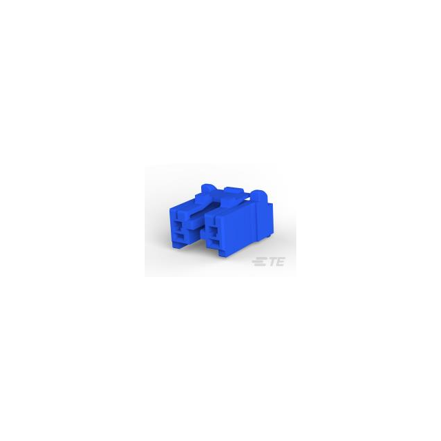 3-1747050-3 by TE Connectivity - GIC 7.92 2POS PLUG BLUE KEYING D