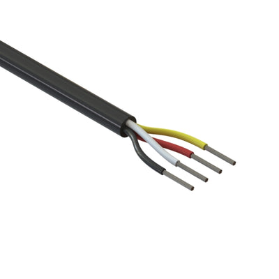 30-00380 by Tensility International Corp - CABLE 4COND 18AWG BLACK 1M