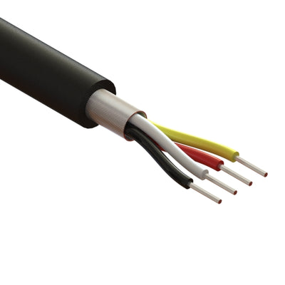 30-00491 by Tensility International Corp - CABLE 4COND 28AWG BLK SHLD 152M