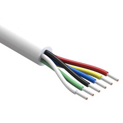 30-00508 by Tensility International Corp - CABLE 6COND 24AWG WHITE 500
