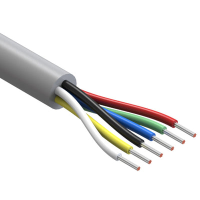 30-00512 by Tensility International Corp - CABLE 6COND 28AWG GRAY 500