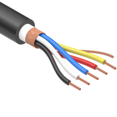 30-00671 by Tensility International Corp - CABLE 5COND 28AWG BLACK SHLD 1M