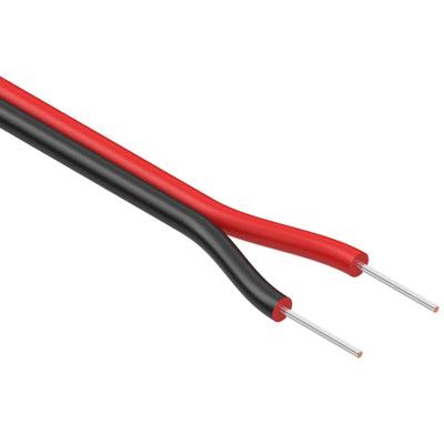 30-00810 by Tensility International Corp - CABLE 2COND 28AWG BLK/RED 502