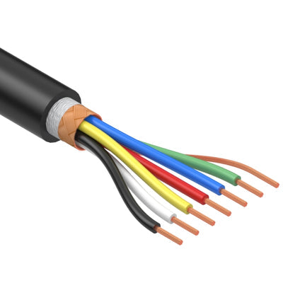 30-00929 by Tensility International Corp - CABLE 6COND 26AWG BLK SHLD 502