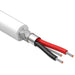 30-01012 by Tensility International Corp - CABLE 2CON 28AWG WHT SHLD 502