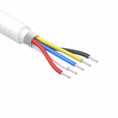 30-01130 by Tensility International Corp - CABLE 5CON 30AWG WHT SHLD 502