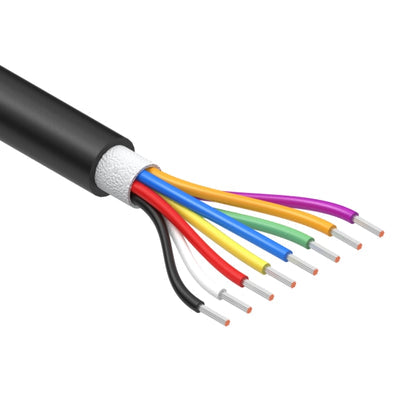 30-01954 by Tensility International Corp - CABLE 8COND 30AWG BLACK 502