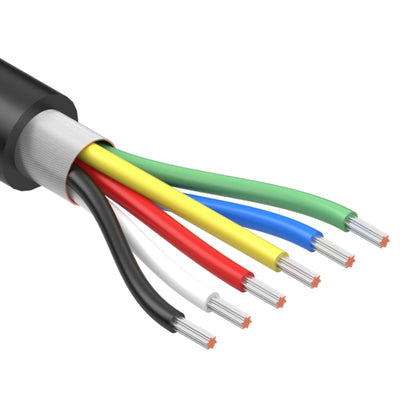 30-02447 by Tensility International Corp - CABLE 6COND 28AWG BLK SHLD 502
