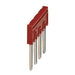 3001595 by Phoenix Contact - JUMPER TERM BLK 4POS FLAT PIN