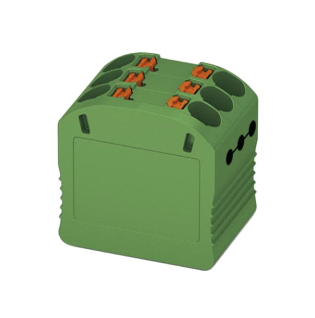 3002771 by Phoenix Contact - DISTRIBUTION BLOCK GREEN