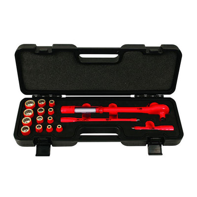 30192 by Wiha - INSULATED 3/8"" DR. TORQUE MM SOC