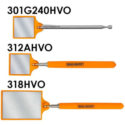 301G240HVO by MAG-MATE - TELESCOPIC MAGNET & MIRROR HIVIS