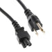 3021063M0712(R) by GlobTek, Inc. - CORD 18AWG NEMA5-15P-IEC320 9.8