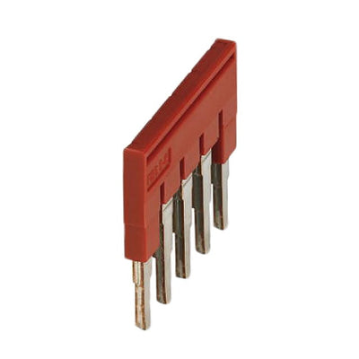3030349 by Phoenix Contact - JUMPER TERM BLK 5POS FLAT PIN