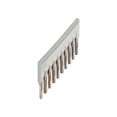 3032651 by Phoenix Contact - JUMPER TERM BLK 6POS FLAT PIN