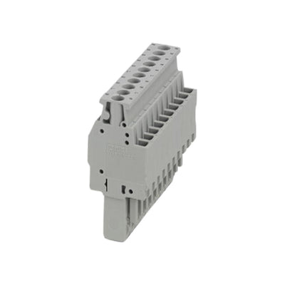 3045499 by Phoenix Contact - TERM BLOCK PLUG 10POS 90DEG