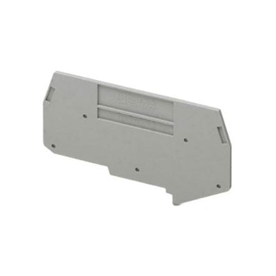 3072816 by Phoenix Contact - CONNECTOR TERM BLK END PLATE GRAY