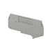 3072816 by Phoenix Contact - CONNECTOR TERM BLK END PLATE GRAY