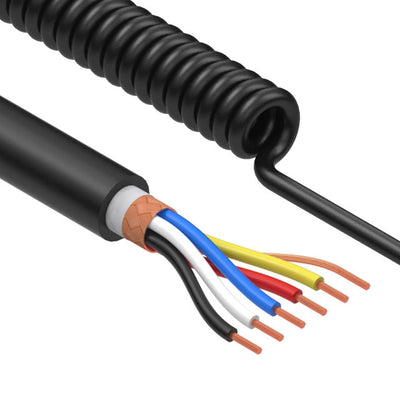 31-00060 by Tensility International Corp - CABLE COIL SHLD 5C 22AWG 1115MM