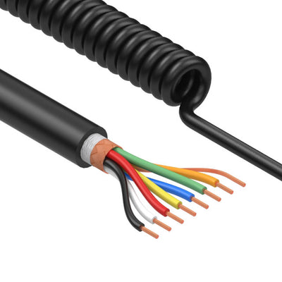 31-00100 by Tensility International Corp - CABLE COIL SHLD 7C 24AWG 2230MM