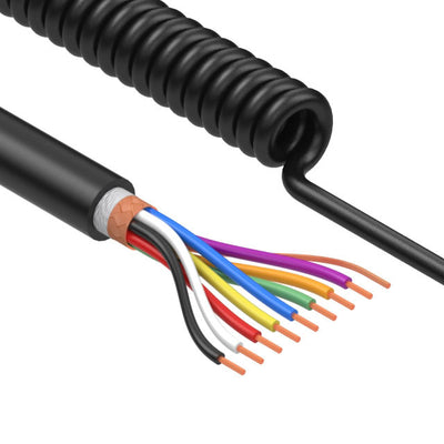 31-00124 by Tensility International Corp - CABLE COIL SHLD 8C 28AWG 2230MM