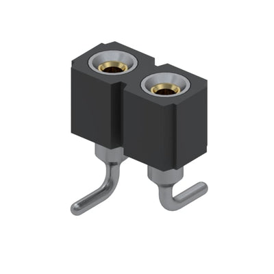310-43-102-41-105000 by Mill-Max Manufacturing Corp. - CONNECTOR RECPT 2POS 0.1 GOLD SMD